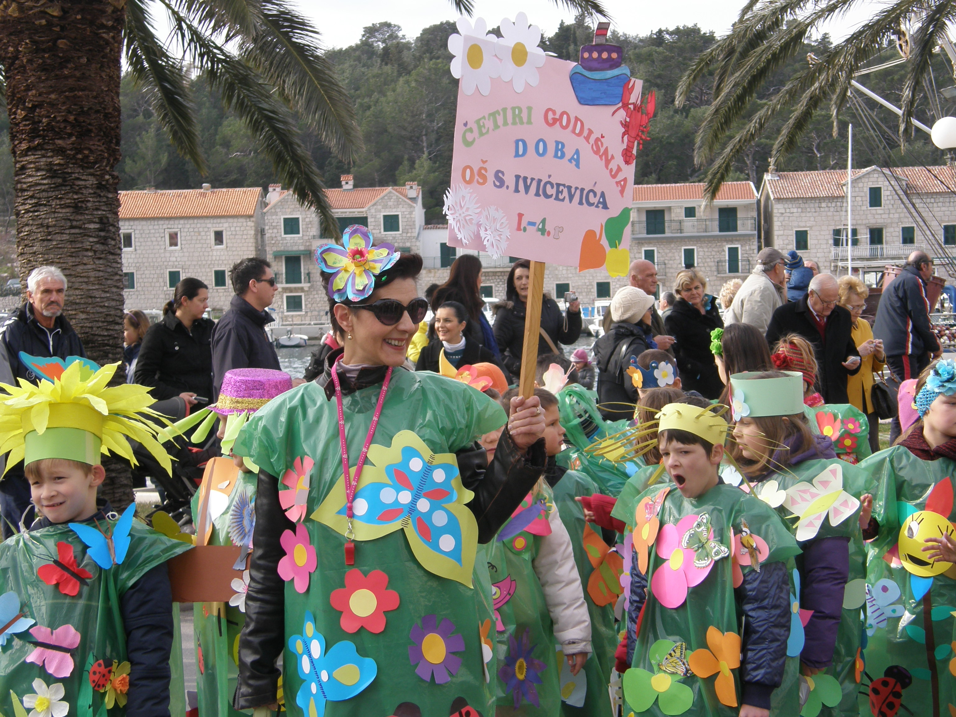 Schoolchildren of the Makarska Riviera and their fantastic teachers...